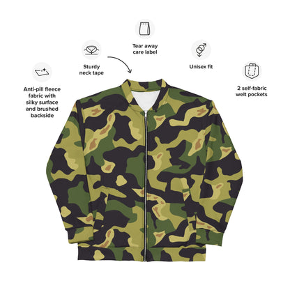 Czech Salamander VZ60 CAMO Unisex Bomber Jacket - Jackets