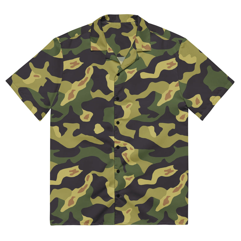 Salamander VZ60 CAMO Unisex Short-Sleeve Button Shirt - 2XS - Button-Up
