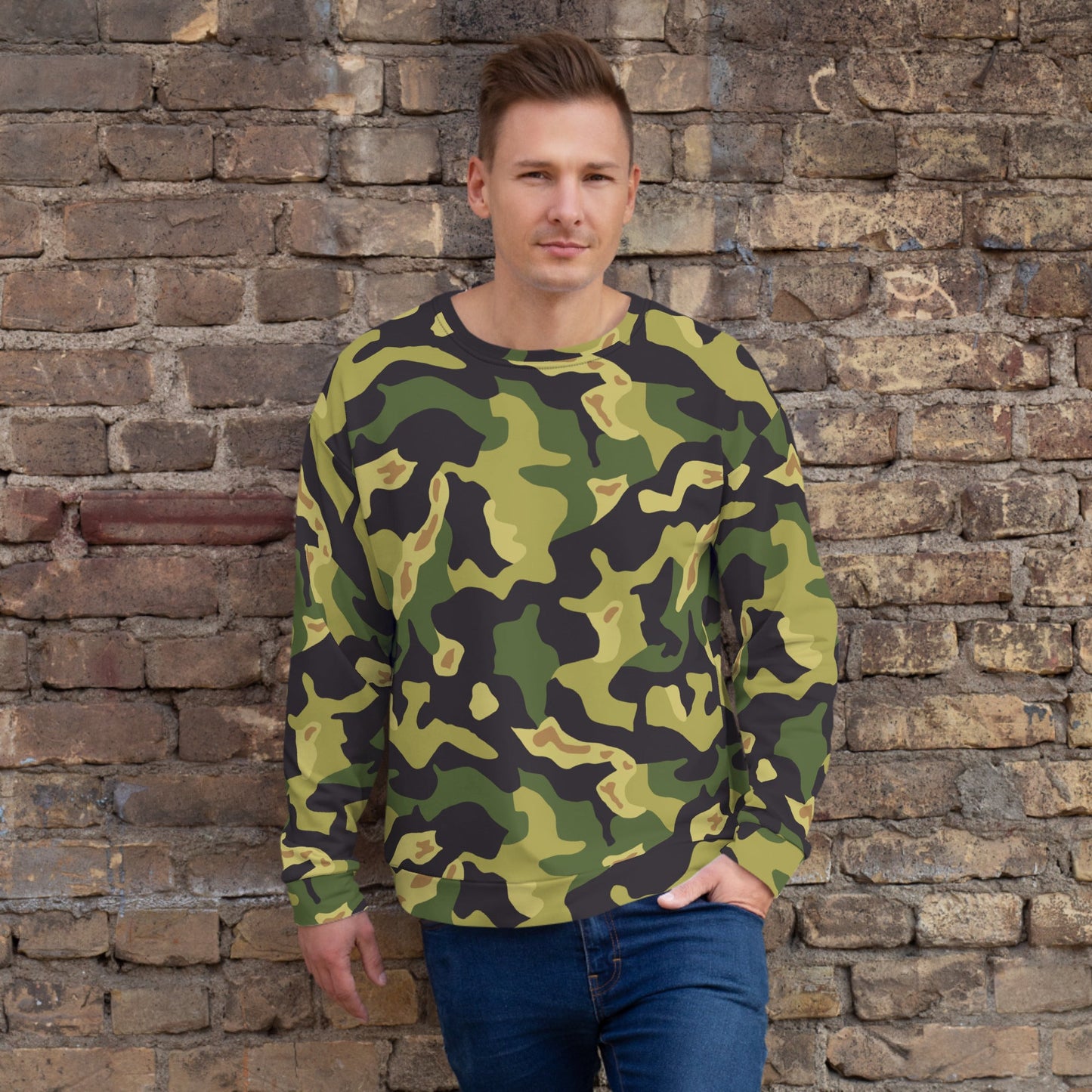 Czech Salamander VZ60 CAMO Unisex Sweatshirt - XS - Sweatshirts