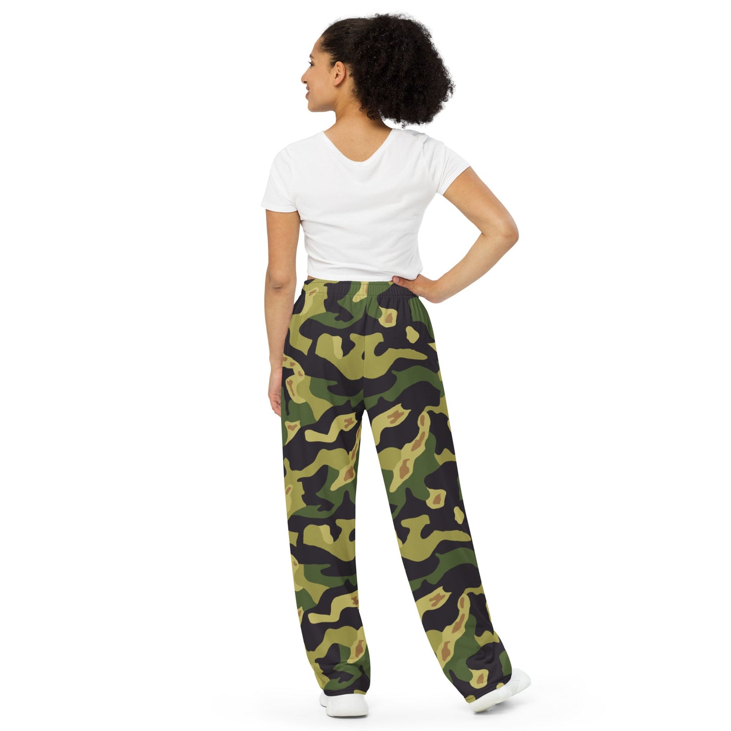 Czech Salamander VZ60 CAMO unisex wide leg pants Wide Pants