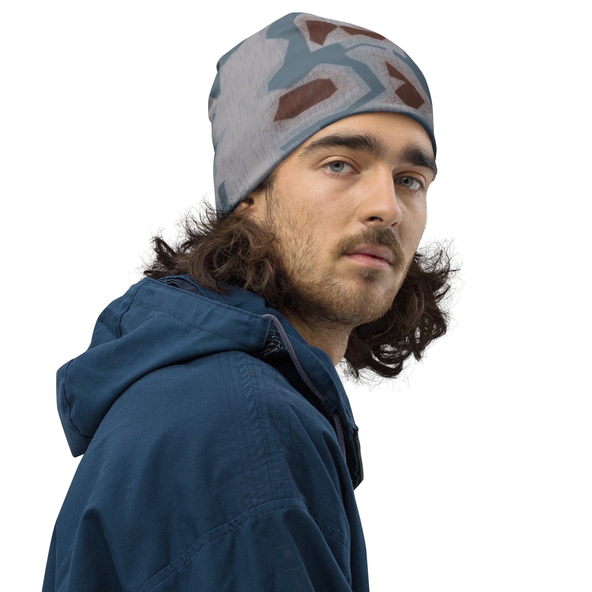 Czech Sumpfmuster Bahnak CAMO Beanie Beanies