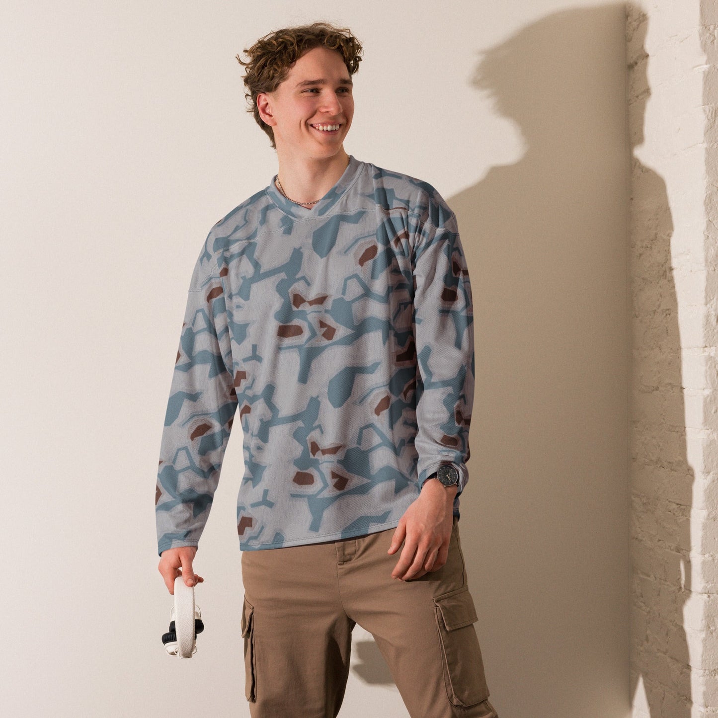 Czech Sumpfmuster Bahnak CAMO Unisex Hockey Fan Jersey