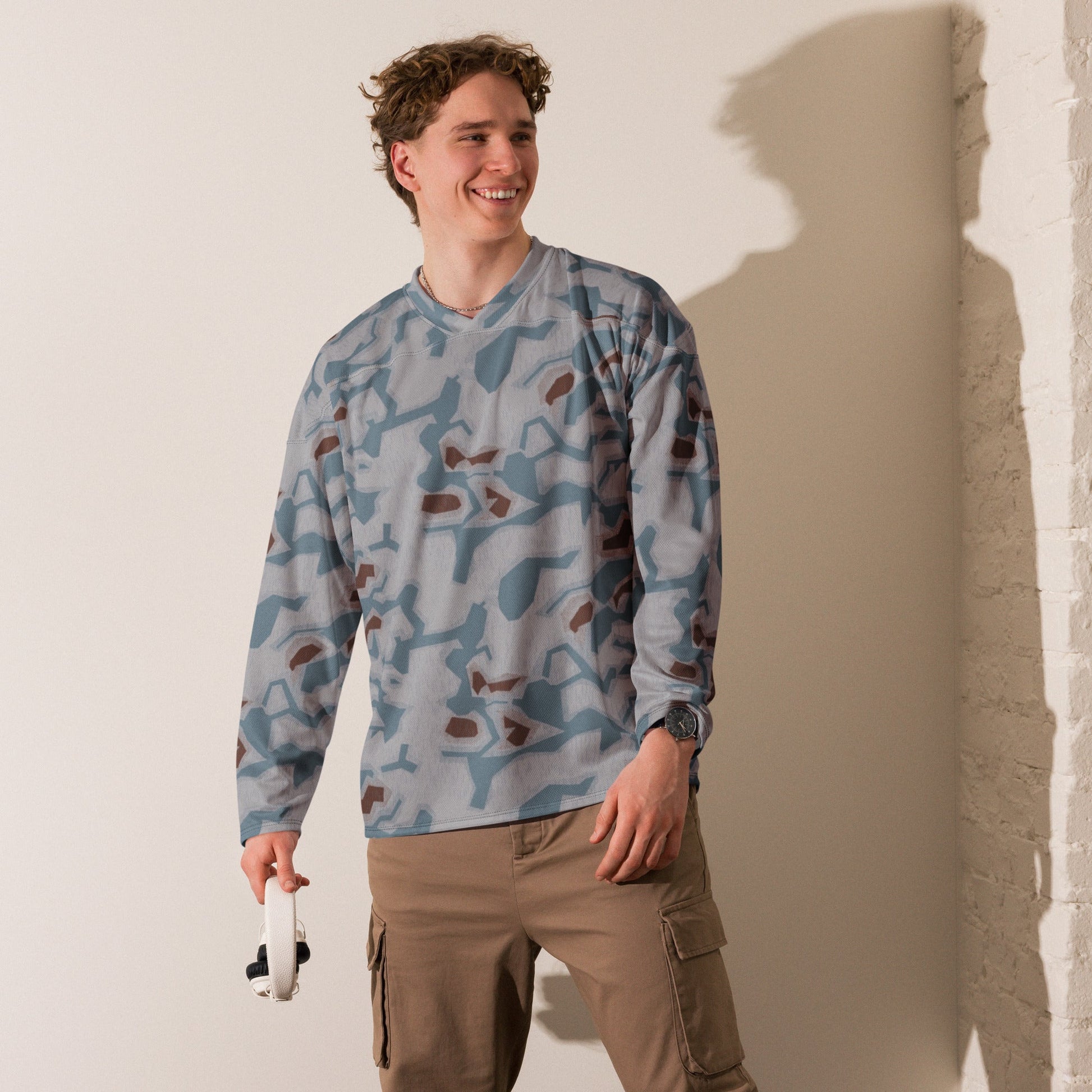 Czech Sumpfmuster Bahnak CAMO Unisex Hockey Fan Jersey