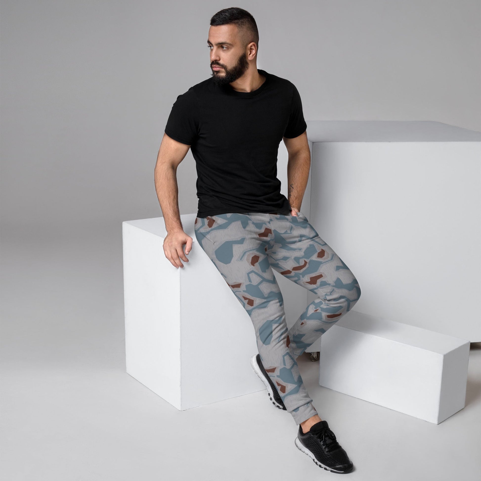 Czech Sumpfmuster Bahnak CAMO Mens Joggers XS