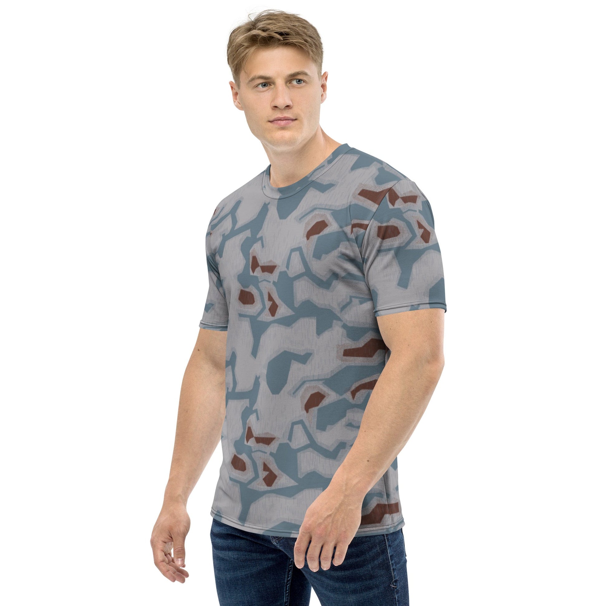 Czech Sumpfmuster Bahnak CAMO Mens t-shirt - T-Shirts