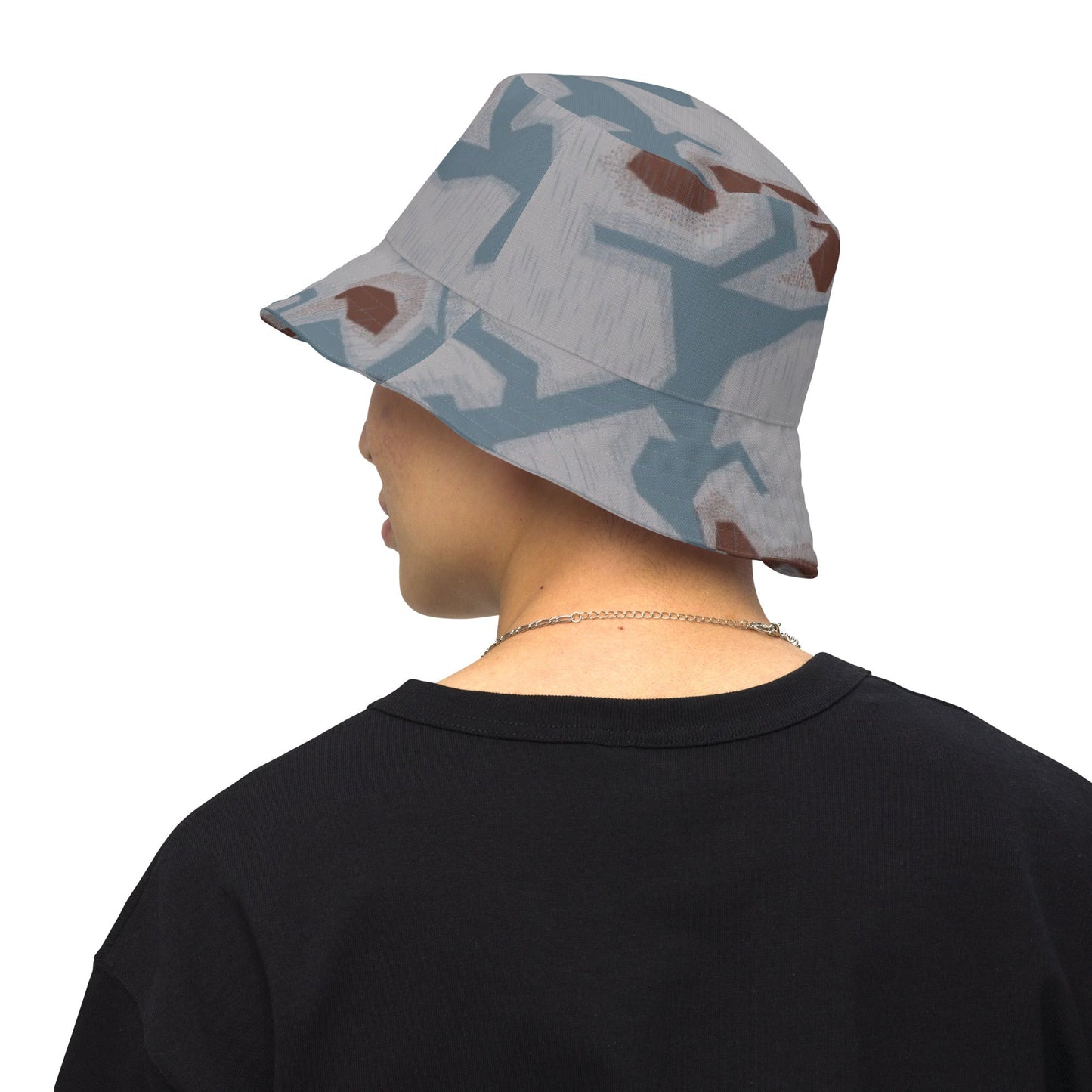 Czech Sumpfmuster Bahnak CAMO Reversible bucket hat - S/M - Bucket Hats