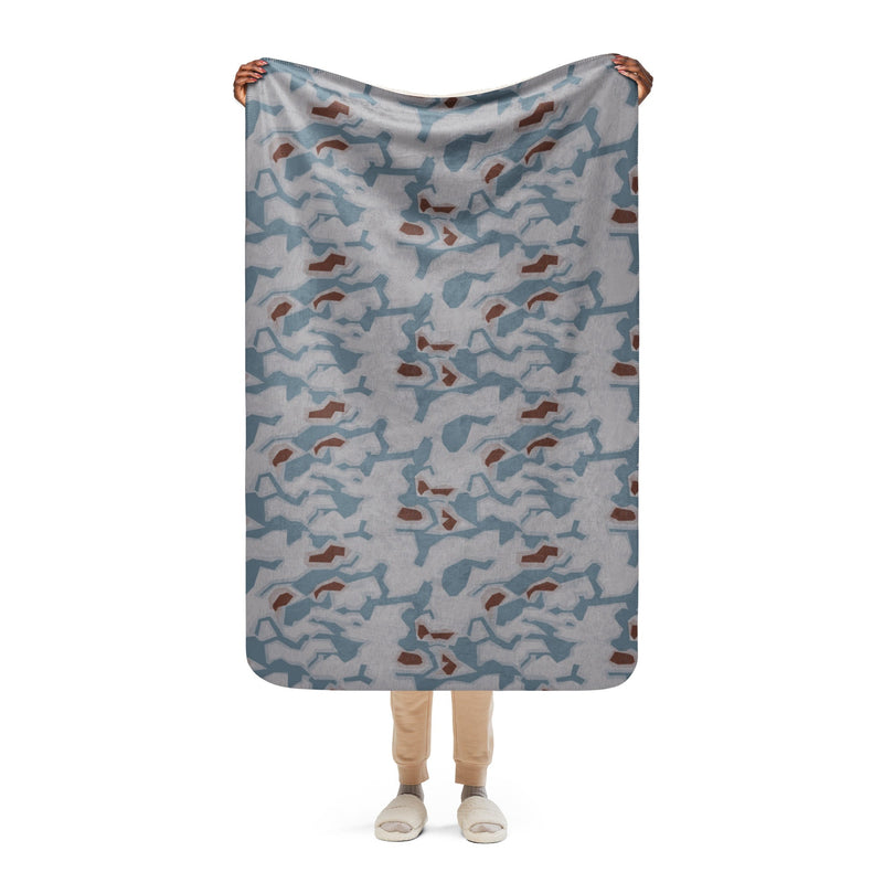 Sumpfmuster Bahnak Marsh CAMO Sherpa Blanket - 37″×57″