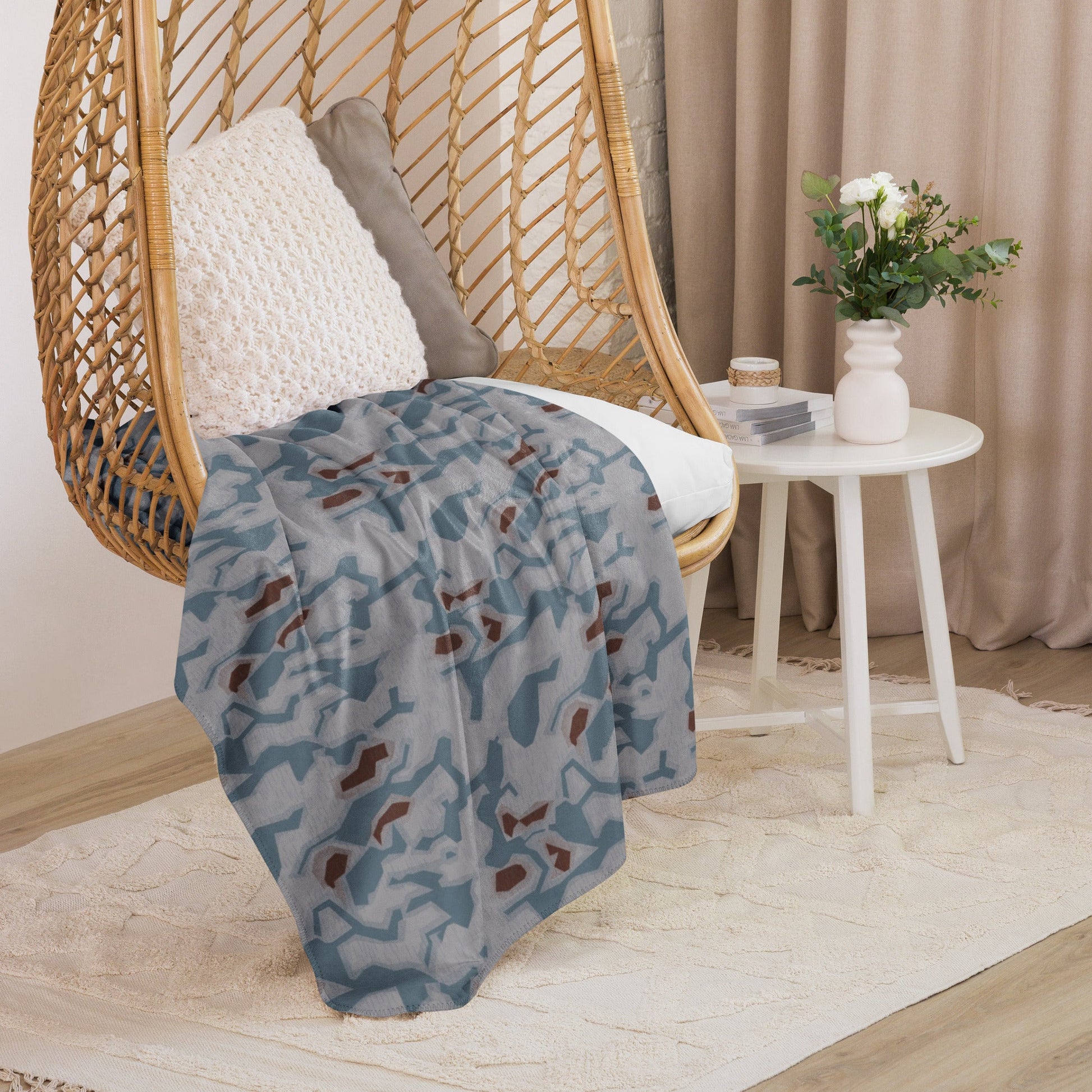 Czech Sumpfmuster Bahnak CAMO Sherpa Blanket