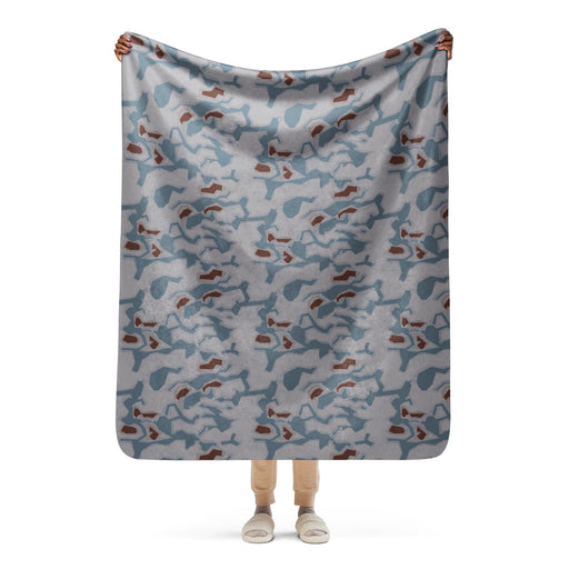 Sumpfmuster Bahnak Marsh CAMO Sherpa Blanket - 50″×60″