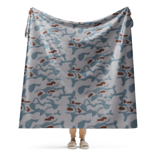 Sumpfmuster Bahnak Marsh CAMO Sherpa Blanket - 60″×80″