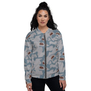 Sumpfmuster Bahnak Marsh CAMO Unisex Bomber Jacket