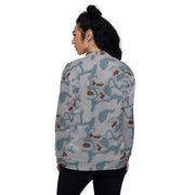 Sumpfmuster Bahnak Marsh CAMO Unisex Bomber Jacket