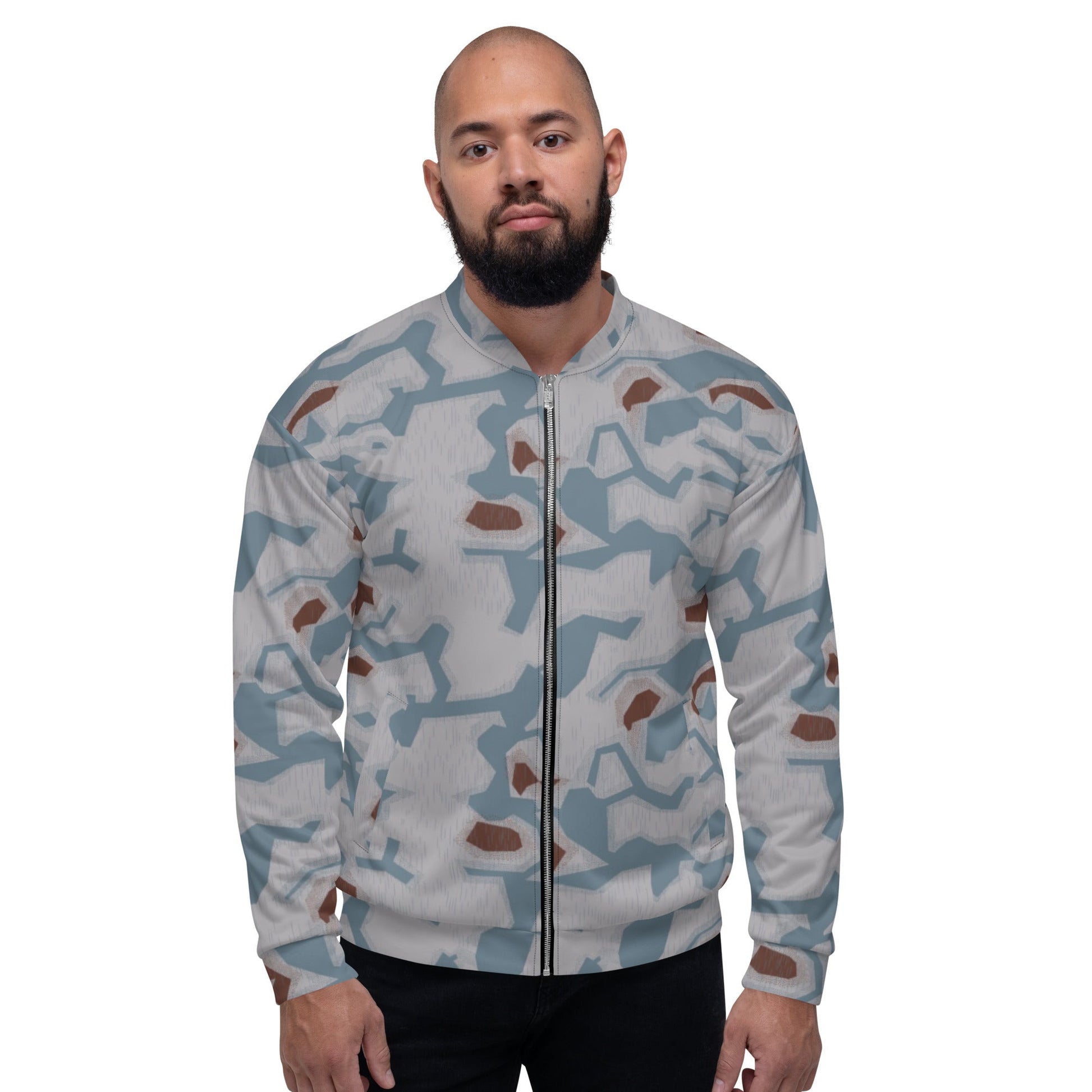 Czech Sumpfmuster Bahnak CAMO Unisex Bomber Jacket - Jackets