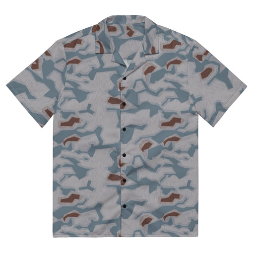 Sumpfmuster Bahnak Marsh CAMO Unisex Short-Sleeve Button Shirt - 2XS - Button-Up
