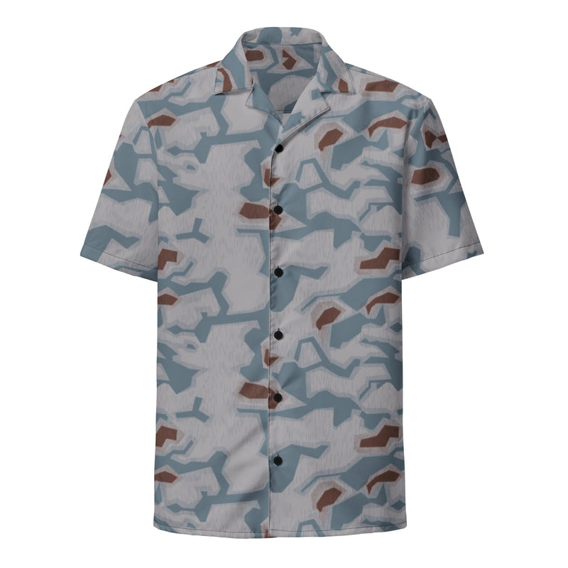 Sumpfmuster Bahnak Marsh CAMO Unisex Short-Sleeve Button Shirt - Button-Up