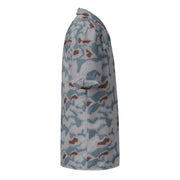 Sumpfmuster Bahnak Marsh CAMO Unisex Short-Sleeve Button Shirt - Button-Up