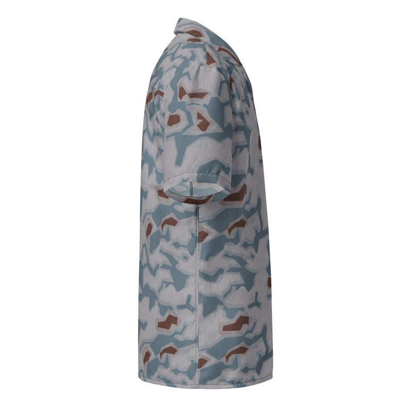 Sumpfmuster Bahnak Marsh CAMO Unisex Short-Sleeve Button Shirt - Button-Up