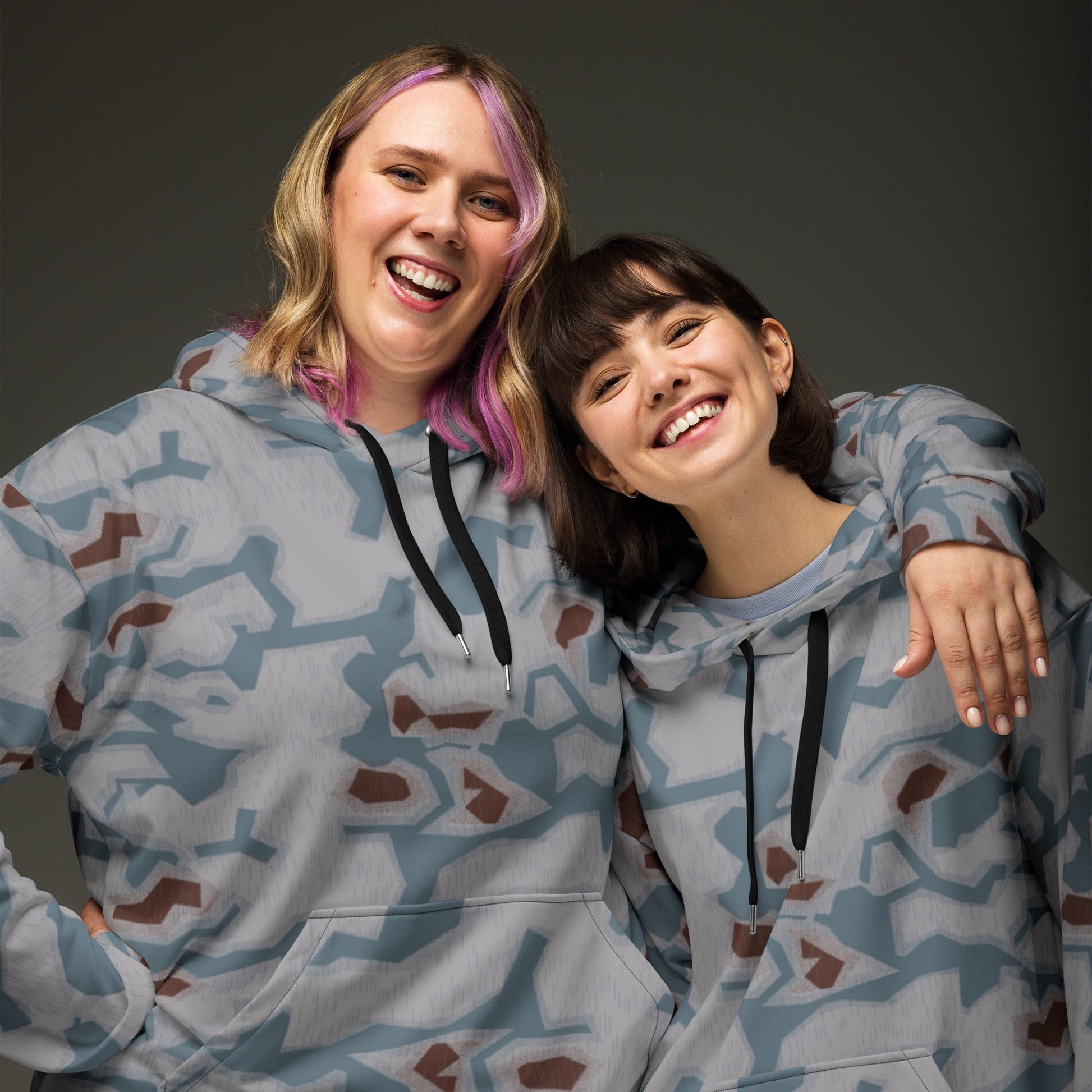 Czech Sumpfmuster Bahnak CAMO Unisex Hoodie Hoodies