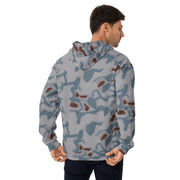 Sumpfmuster Bahnak Marsh CAMO Unisex Hoodie