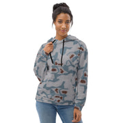 Sumpfmuster Bahnak Marsh CAMO Unisex Hoodie