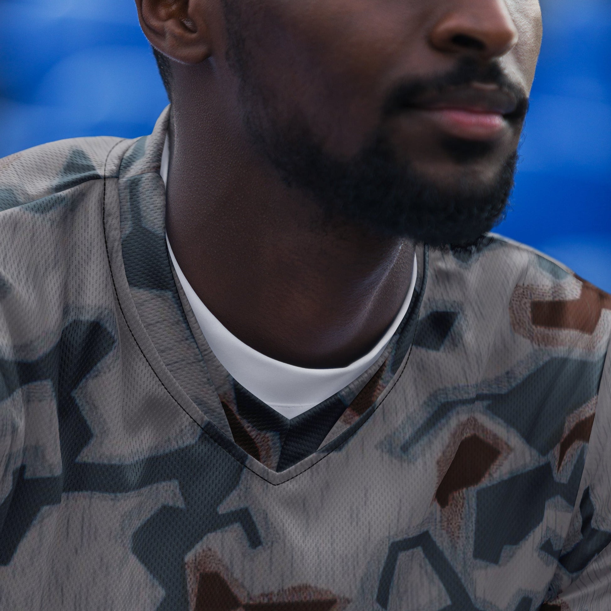 Czech Sumpfmuster Bahnak CAMO unisex sports jersey Sports Jerseys