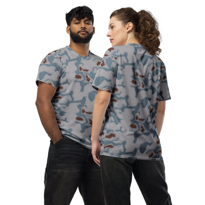 Czech Sumpfmuster Bahnak CAMO unisex sports jersey 2XS Sports Jerseys