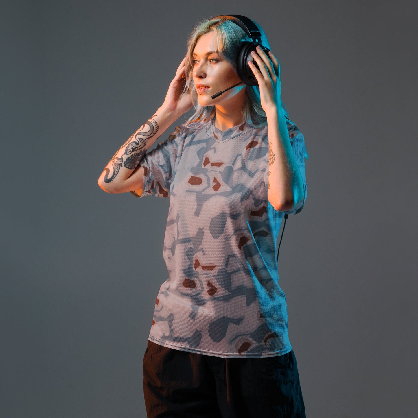 Czech Sumpfmuster Bahnak CAMO unisex sports jersey Sports Jerseys