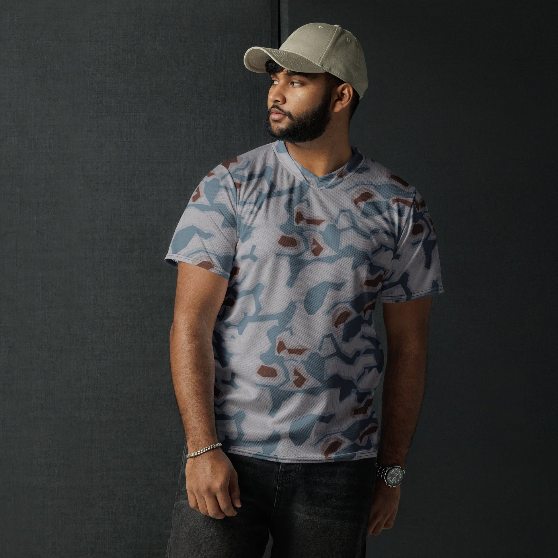 Czech Sumpfmuster Bahnak CAMO unisex sports jersey Sports Jerseys