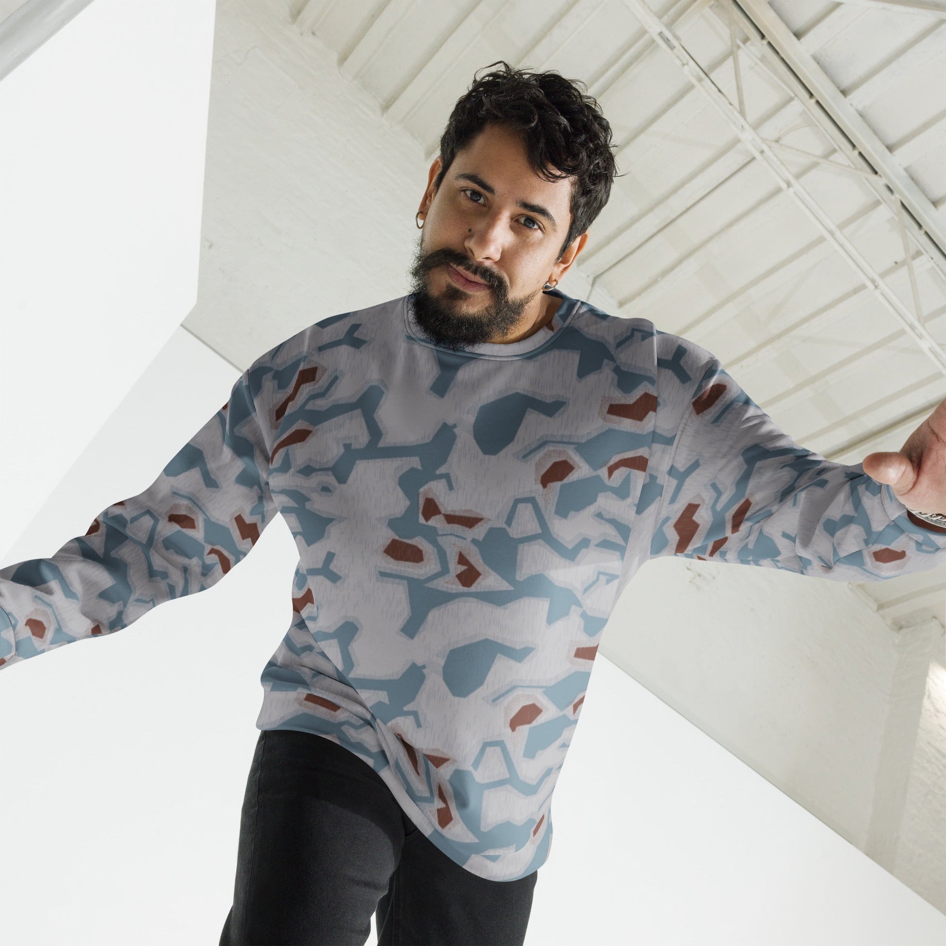 Czech Sumpfmuster Bahnak CAMO Unisex Sweatshirt