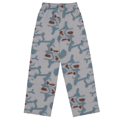 Czech Sumpfmuster Bahnak CAMO Unisex Wide-Leg Leisure Pants