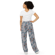Sumpfmuster Bahnak Marsh CAMO Unisex Wide-Leg Leisure Pants - Pant