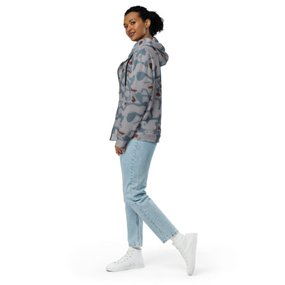 Czech Sumpfmuster Bahnak CAMO Unisex Zip Hoodie