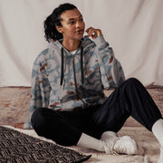 Sumpfmuster Bahnak Marsh CAMO Unisex Zip Hoodie