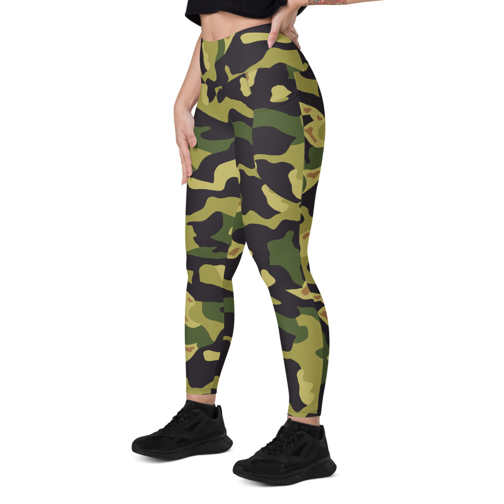 Czech VZ60 MLOK (Salamander) CAMO Leggings with pockets - Womens With Pockets