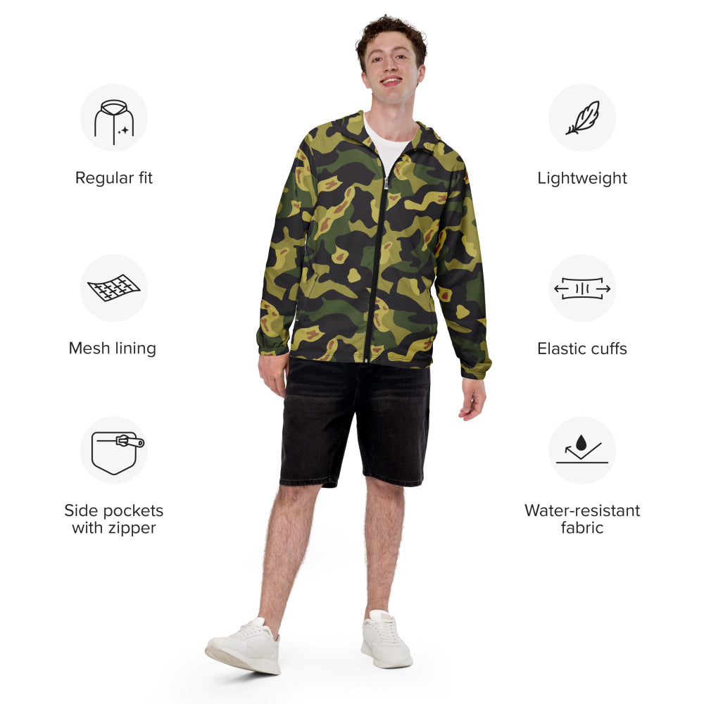 Czech VZ60 MLOK (Salamander) CAMO Men’s windbreaker - Mens Windbreaker