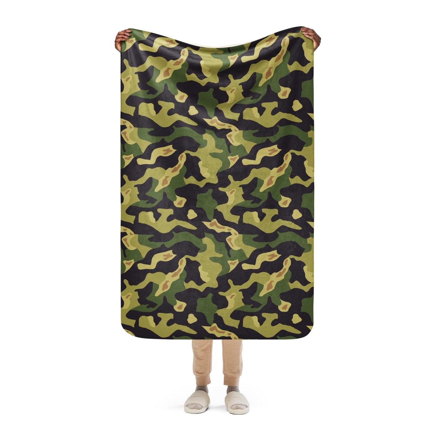 Czech VZ60 MLOK (Salamander) CAMO Sherpa blanket - 37″×57″ - Blanket