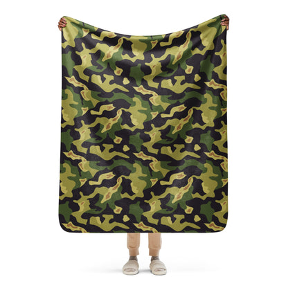 Czech VZ60 MLOK (Salamander) CAMO Sherpa blanket - 50″×60″ - Blanket