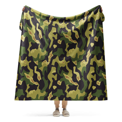 Czech VZ60 MLOK (Salamander) CAMO Sherpa blanket - 60″×80″ - Blanket