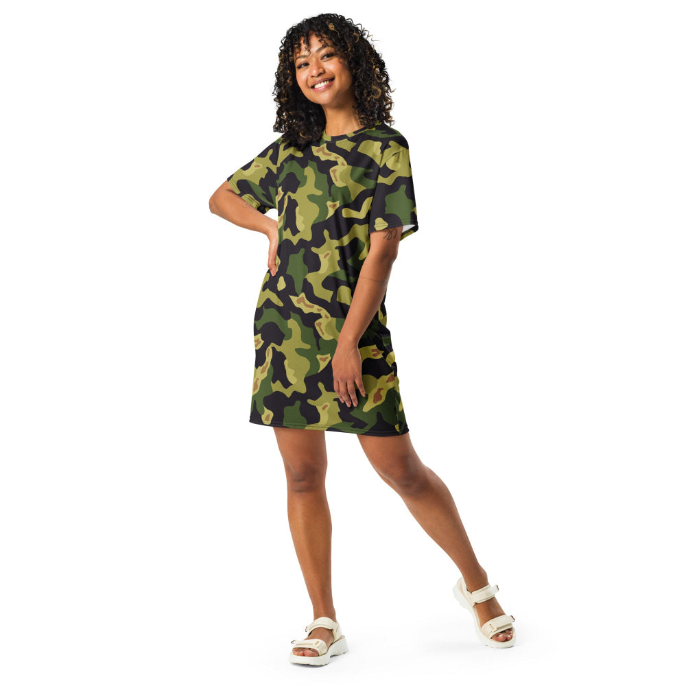 Czech VZ60 MLOK (Salamander) CAMO T-shirt dress - Womens T-Shirt Dress