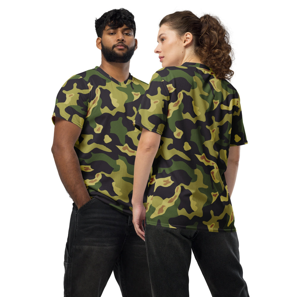 Czech VZ60 MLOK (Salamander) CAMO unisex sports jersey - 2XS - Unisex Sports Jersey