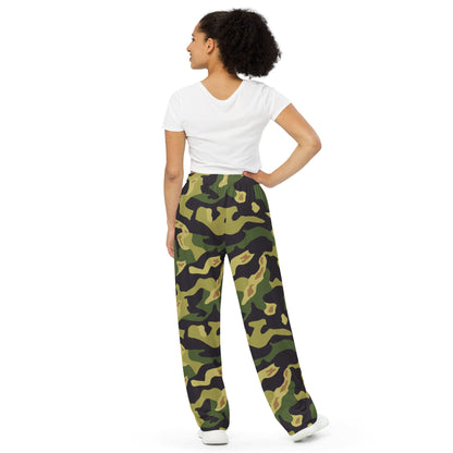 Czech VZ60 MLOK (Salamander) CAMO unisex wide-leg pants - Unisex Wide-Leg Pants