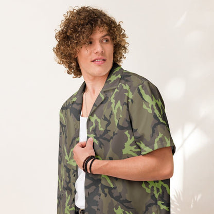 Czech VZ95 Leaf CAMO Unisex button shirt - Button Shirt