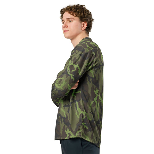 Czech VZ95 Woodland Leaf CAMO hockey fan jersey - Unisex Hockey Fan Jersey