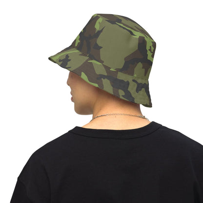 Czech VZ95 Woodland Leaf CAMO Reversible bucket hat - Bucket Hat