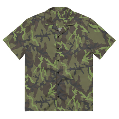 Czech VZ95 Woodland Leaf CAMO Unisex button shirt - 2XS - Button Shirt