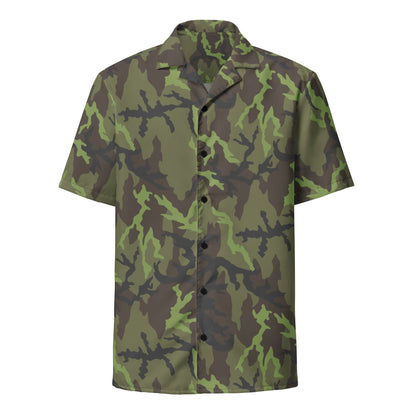 Czech VZ95 Woodland Leaf CAMO Unisex button shirt - Button Shirt