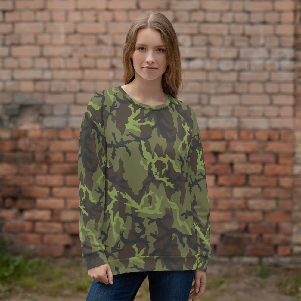 Czech VZ95 Woodland Leaf CAMO Unisex Sweatshirt