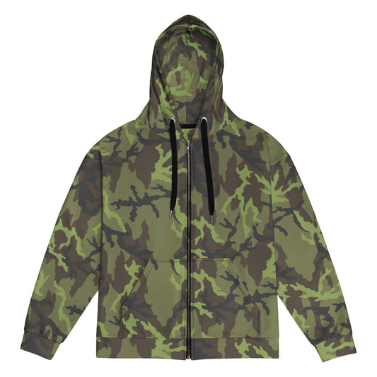 Czech VZ95 Woodland Leaf CAMO Unisex zip hoodie - Zip Hoodie