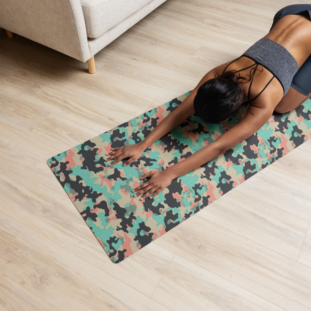 Czechoslovakian Duby CAMO Yoga mat