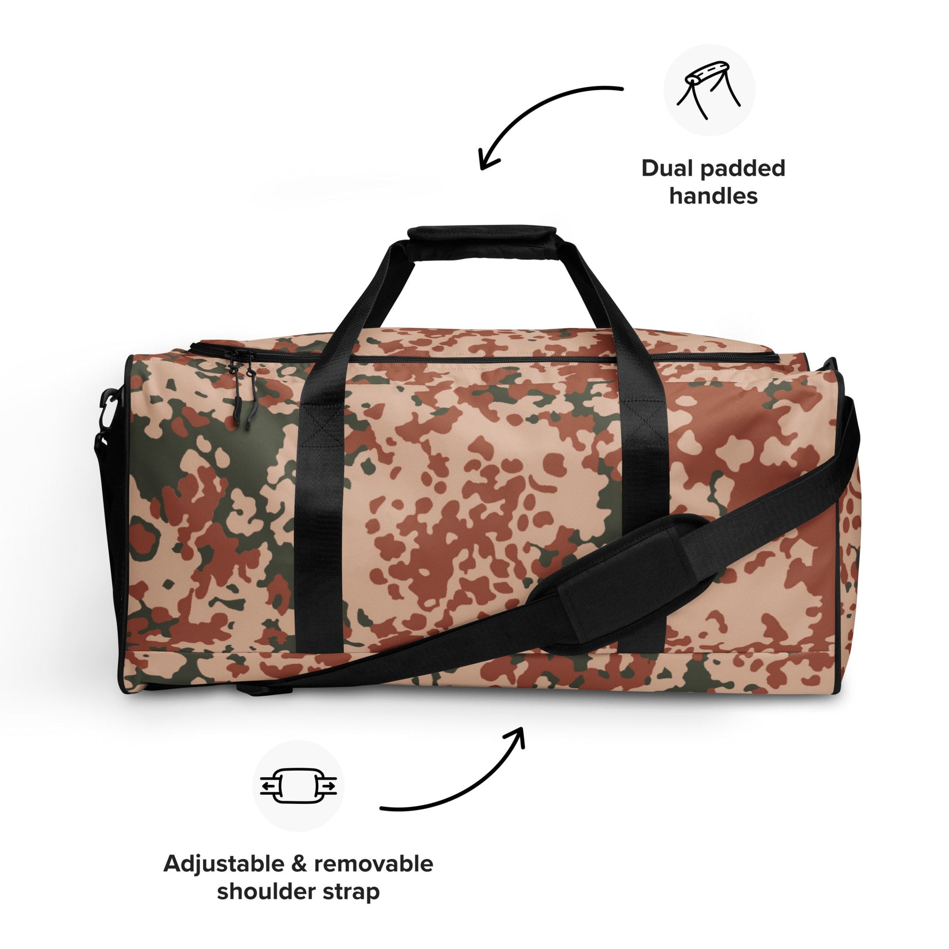 Danish Flecktarn Desert CAMO Duffle Bag